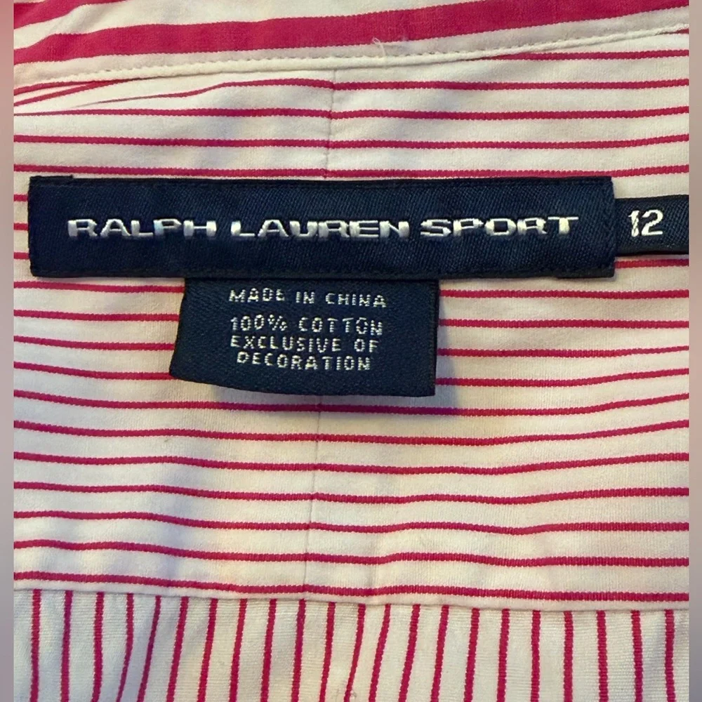 Pink Striped Button-Up Shirt - Picture 4 of 4